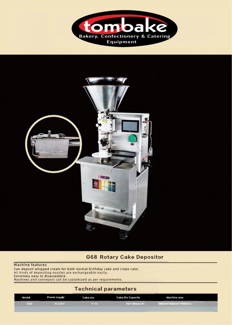 G68 — Rotary Cake Depositor