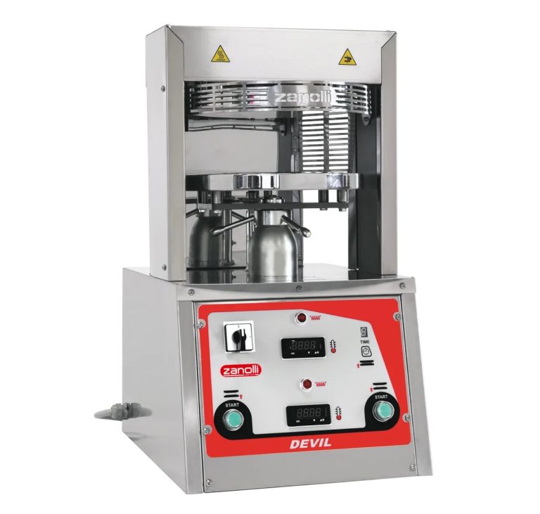 Zanolli DEVIL — Heated Pizza Press